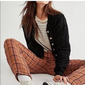 free people sunny sweater bomber